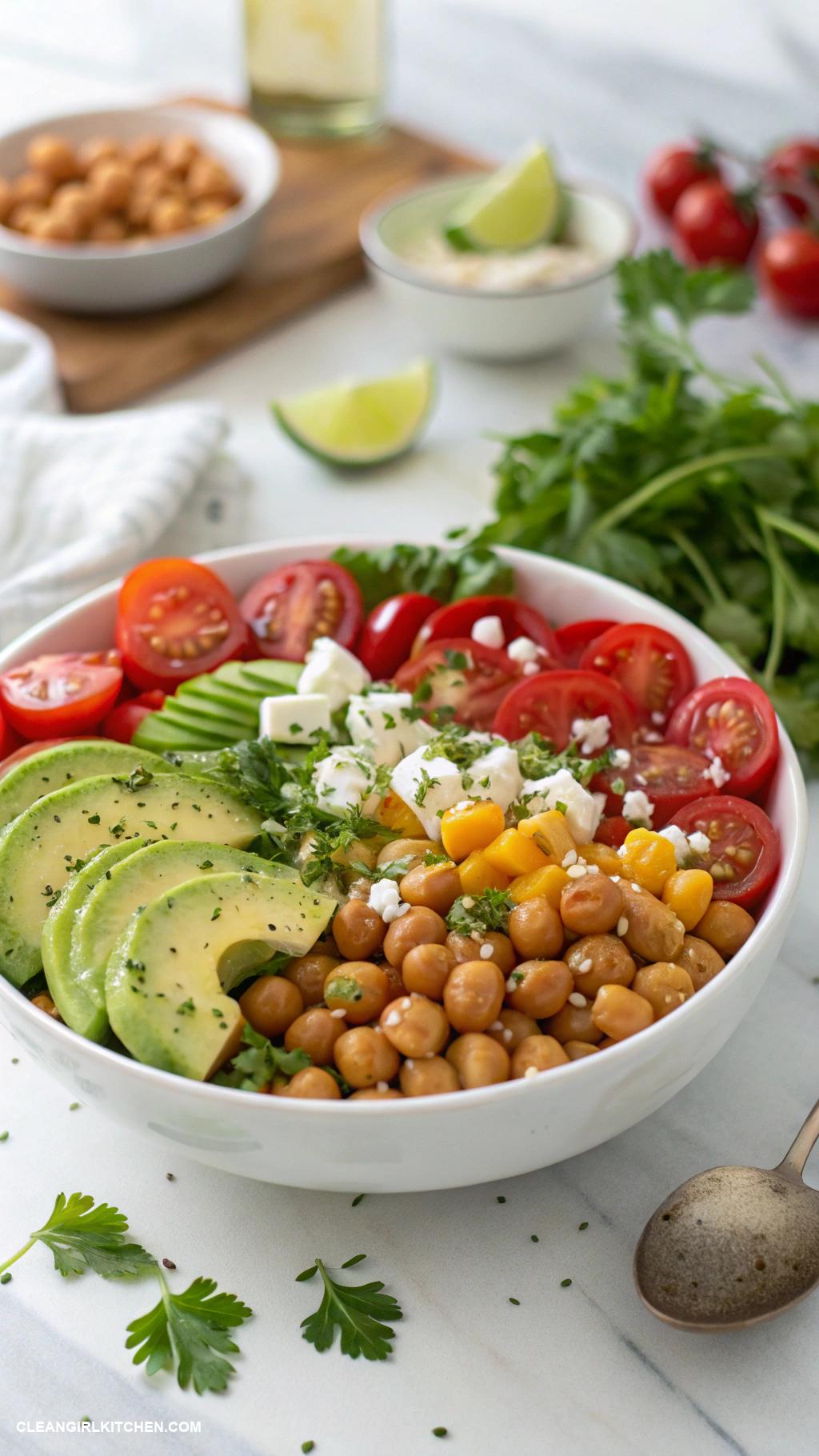 chickpea bowls